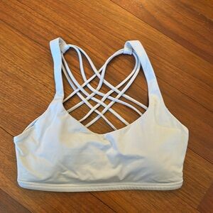 Lululemon Blue Sports Bra. Size 4.